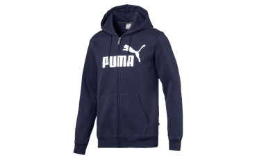 PUMA Essentials Men's Hooded Fleece Logo Jacket Men Sweat Basics